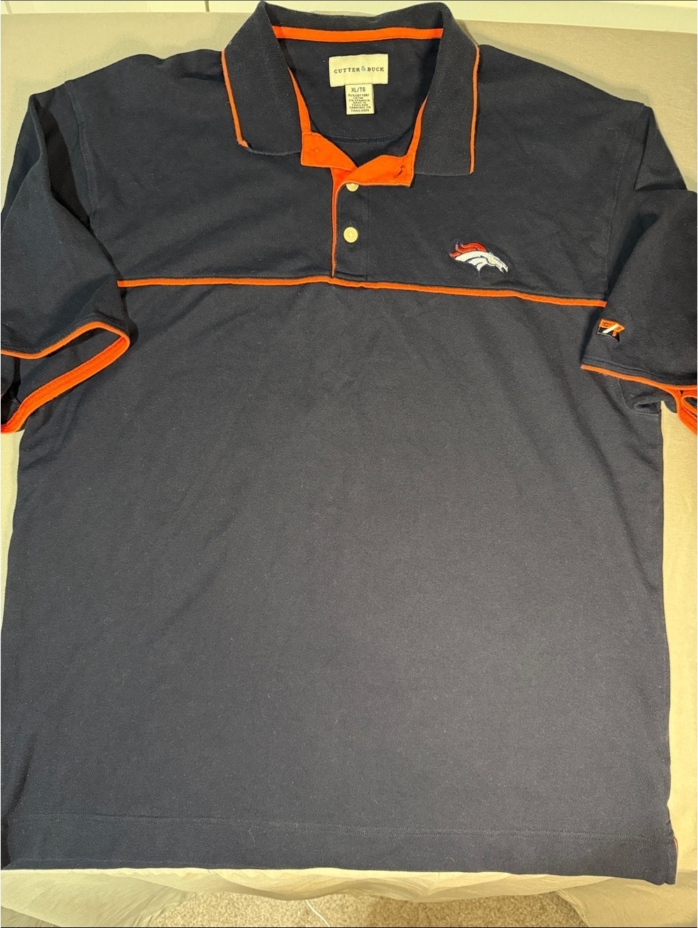 Cutter & Buck Denver Broncos Polo Shirt XL